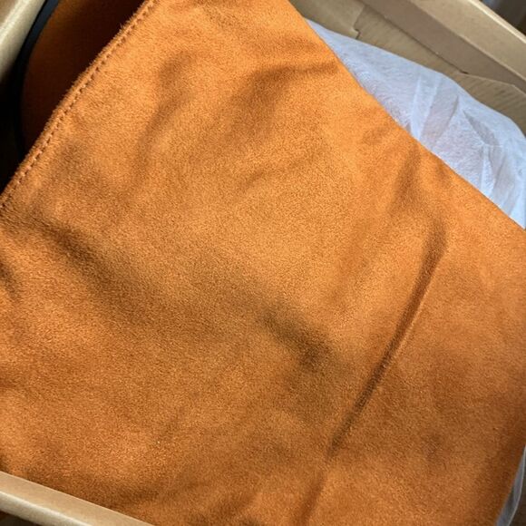 Size 9 women's faux suede knee-high boots with block chunky heel - Picture 13 of 13